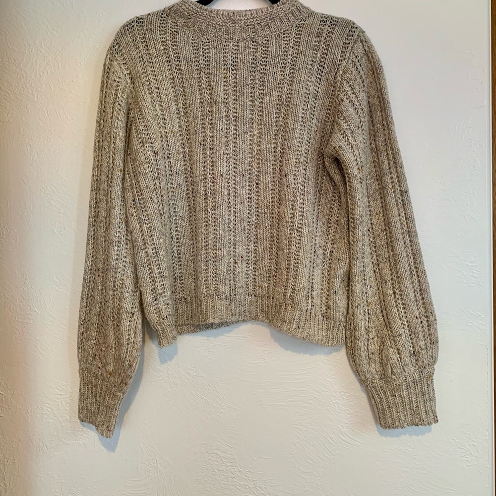 Lovestitch Mariah Volume Sleeve Sweater - Picture 4 of 11